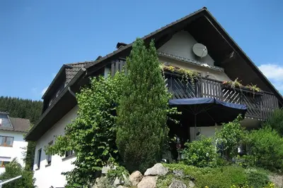 Image de Appartement 'Am Patenberg' avec vue sur les montagnes, balcon et Wi-Fi