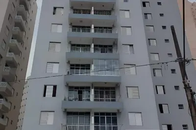 Image de Apartment in Guilhermina - Praia Grande - Sp (Block from the Beach)