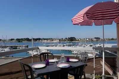 Image de Étel : Appt Duplex 3 Pièces 45m² - Piscine - Animaux Bienvenus