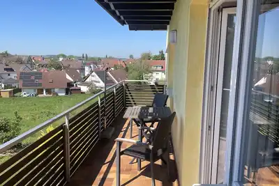 Image de Appartement '2 Mit 60qm' avec balcon et Wi-Fi