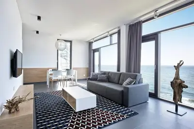 Image de Appartement avec vue sur la mer Baltique
