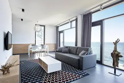 Image de Appartement avec vue sur la mer Baltique