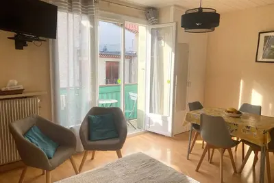 Image de Studio avec balcon et parking à Amélie-les-Bains