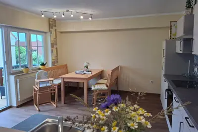 Image de Newly renovated family-friendly apartment, cycling/hiking on the Brombachsee.