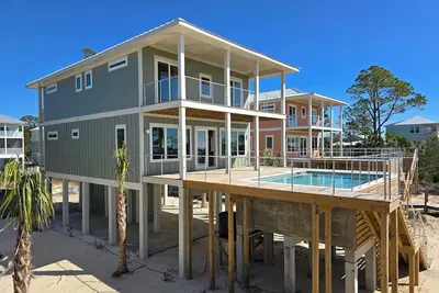 Image de Brand New Beachfront Build, Private Pool, Pet-Friendly, Secluded Indian Pass Bea