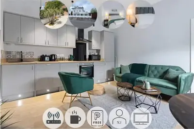 Image de Modern Apartment Double Bed Free Parking Suite 7