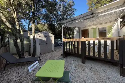 Image de Mobil-Home 1 Chambre Avec Clim Sud ARDÈCHE (07) Orgnac-L'Aven