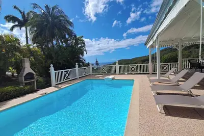 L'Escale - Villa d’Exception Vue Mer à Deshaies - Grande-Anse