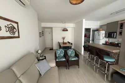 Image de Asturias Beach Guarujá - Beautiful apartment (Complete Condominium - Mareas)