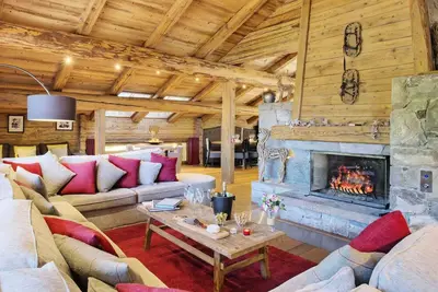 Image de Chalet 5*, 15 Reisende, Spa, Hamam, Sauna