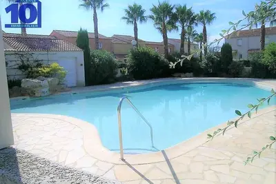 Image de Pavillon 6 Pers avec Piscine et Parking, Proche Plage