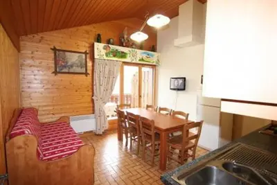 Image de Appartement 4 pièces, 3 chambres, 8 pers, Châtel, Animaux permis, Parking