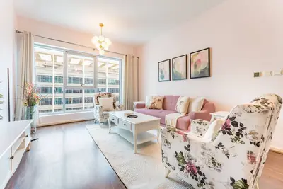 Image de Affordable Living 1br, Steps from Retail Stores, Skycourts Tower D, Dubailand