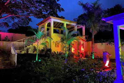 Stunning 12br/12ba Sosua Villa: Indulge in Pool, Gym & Adult Entertainment