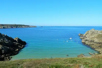 Image de maison neuve, grand jardin, terrasse, 3 plages à 5 mn, voie verte à 100 m, vtt dispo