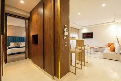 Image de Modern & Cozy Apartment in Casablanca – Pet-Friendly & Secure Stay!