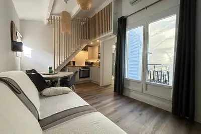 Image de Charmant Studio Mezzanine Pour 2 A 3  Personnes