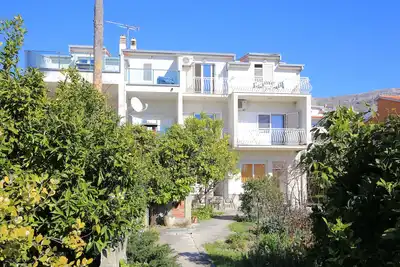 Image de Appartement d'une chambre avec le balcon et la vue sur le mer Podstrana, Split (A-23954-a)