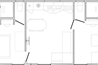 Image de Mobilhome Le Lavandin 4 Personen