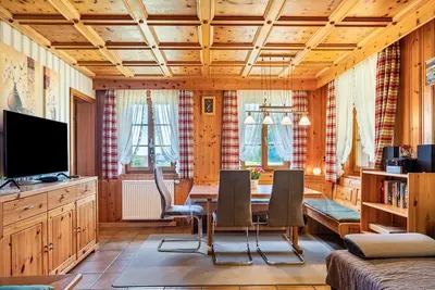Image de Appartement \"Talblick\" avec vue sur les montagnes, terrasse privée et Wi-Fi