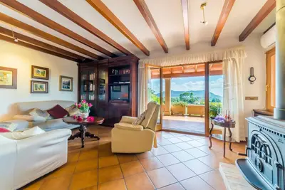 Image de Maison de campagne avec vue sur la montagne