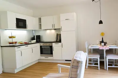 Image de Vacation apartment for 4 people, terrace, family-friendly vacation farm on the dike