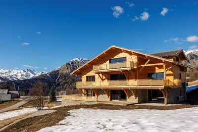 Image de Bel appartement dans un chalet haut de gamme proche Lac d'Allos et pistes de ski