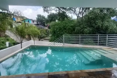 Lodging casa palmas 60 meters from the center of town
