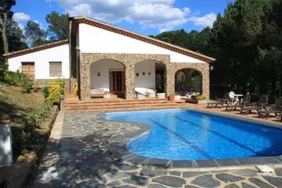 Image de Beautiful house with pool at the foot of Montseny Pet Friendly Golf PĂ del