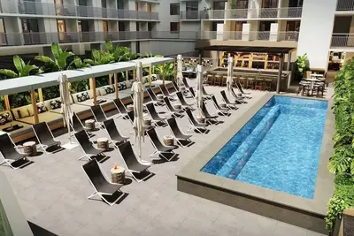 Image de Modern Hawaiian Escape at Romer House Waikiki! 3 Units, Outdoor Pool