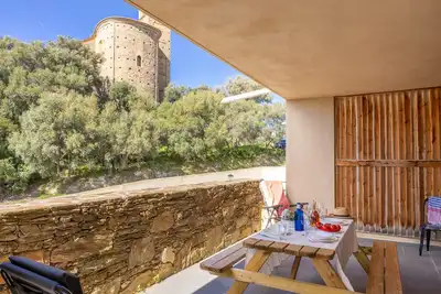 Image de Fiore Di Vita, appartement climatisé avec vue sur l'Église Saint-Martin de Patrimonio (16ème siècle)