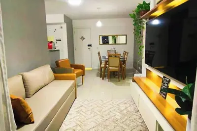 Image de Complete and modern apartment close to the best beaches in Recreio dos Band.