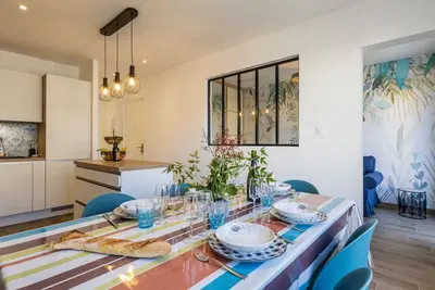 Image de Charmant duplex rénové au cœur de Lajarrige avec wifi
