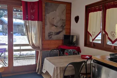 Image de Appartement cosy près des remontées mécaniques, 5 pers, Terrasse, Parking