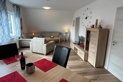 95sqm bright attic for 1-4 persons \"Alte Bäckerei\"