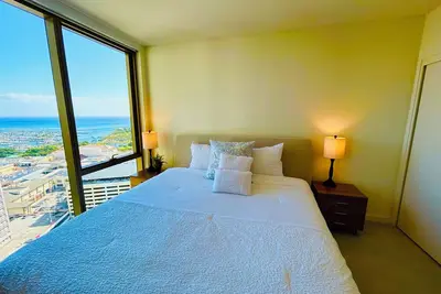 Image de \" Modern Luxury With Beautiful Ocean View From 30th Floor At Sky Ala Moana\"