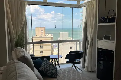 Image de Beautiful modern spacious beachfront block sea view Central Beach Balneário Camboriú
