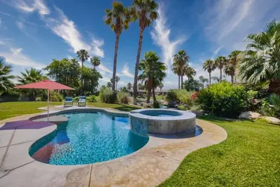 Image de Charming 3-bedroom 2 bath house with resort style pool in Indio.