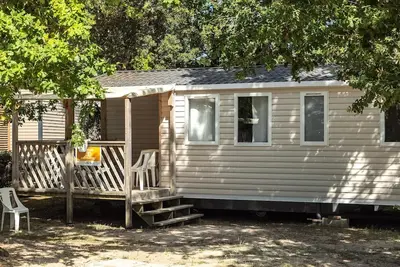 Image de Mobil-home Einfache Terrasse