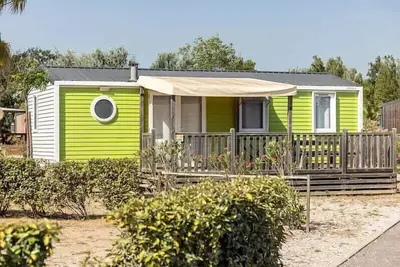 Mobil-home | Comfort Xl | 2 Ch. | 5 pers. | Terrasse surélevée | A/C | Tv