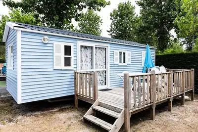 Mobil-home | Classic Xl | 2 Ch. | 4/6 pers. | Terrasse surélevée non couverte | A/C