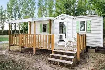 Image de Mobil-home | Classic | 2 Ch. | 4/6 pers. | Terrasse surélevée | A/C | Tv