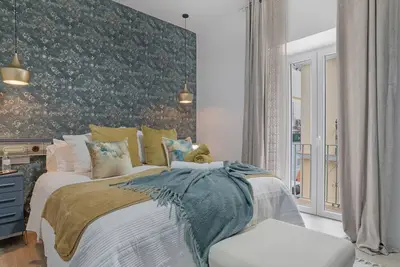 Image de Chambre 'Aguamarina - Ágata' avec vue sur la montagne, terrasse partagée et Wi-Fi