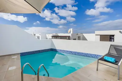 Image de Maison de vacances 'La Garita' avec piscine privée, jardin privé et Wi-Fi