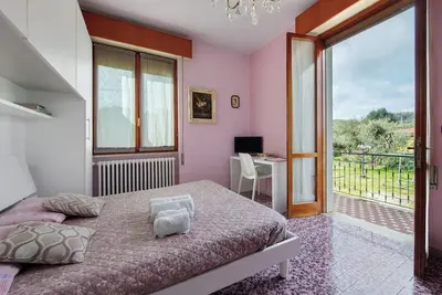 Image de Chambre 'Swan Matrimoniale Pink' avec piscine partagée, Wi-Fi et climatisation