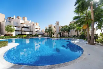 Image de Appartement \"Bahia De Plata\" avec piscine privée, Wi-Fi et climatisation