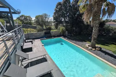Image de Belle villa avec piscine 25mn plages 15 mn Montpellier