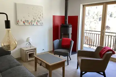 Image de Appartement 4\/6 pers Accès piste