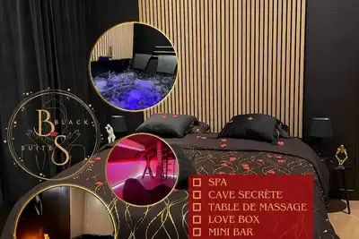 Image de ⚜️Black Suite⚜️- Spa & Cave secrète