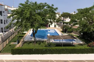 Image de Cozy apartment with pool 7 minutes from the beach